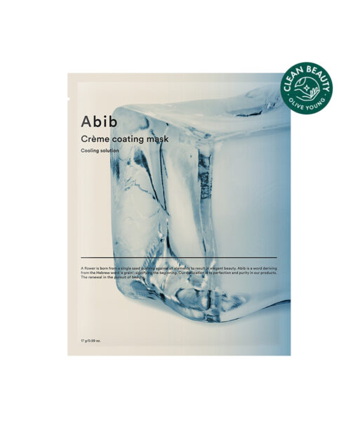 韓國 Abib Crème Coating Mask Cooling Solution 高營養🧊降溫舒緩奶霜面膜