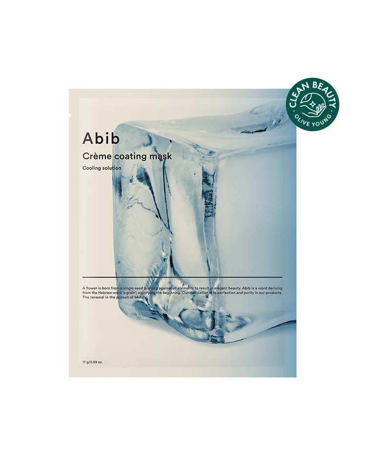 韓國 Abib Crème Coating Mask Cooling Solution 高營養🧊降溫舒緩奶霜面膜