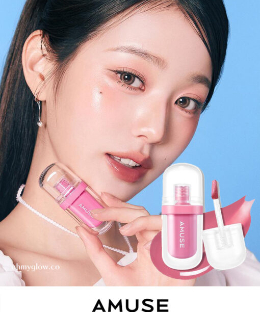 韓國 Amuse Jel-Fit Tint 12小時持久果凍唇釉(#01-12) - 12色選擇