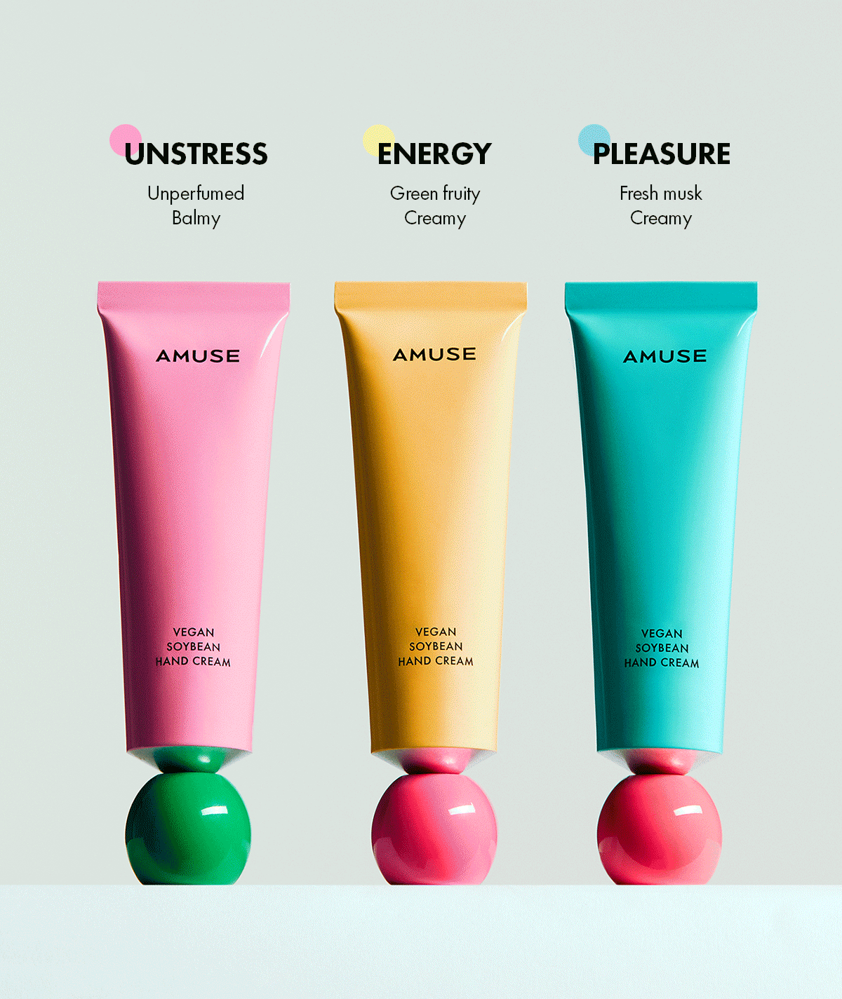 韓國 Amuse Vegan Soybean Hand Cream 純素🫘大豆Ceramide抗皺護手霜 - 3種選擇