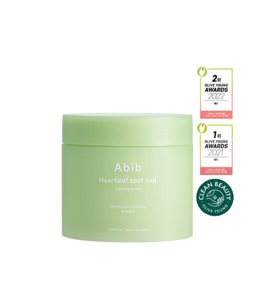 韓國 Abib Heartleaf Spot Pad Calming Touch 魚腥草舒緩爽膚棉片 - 80片