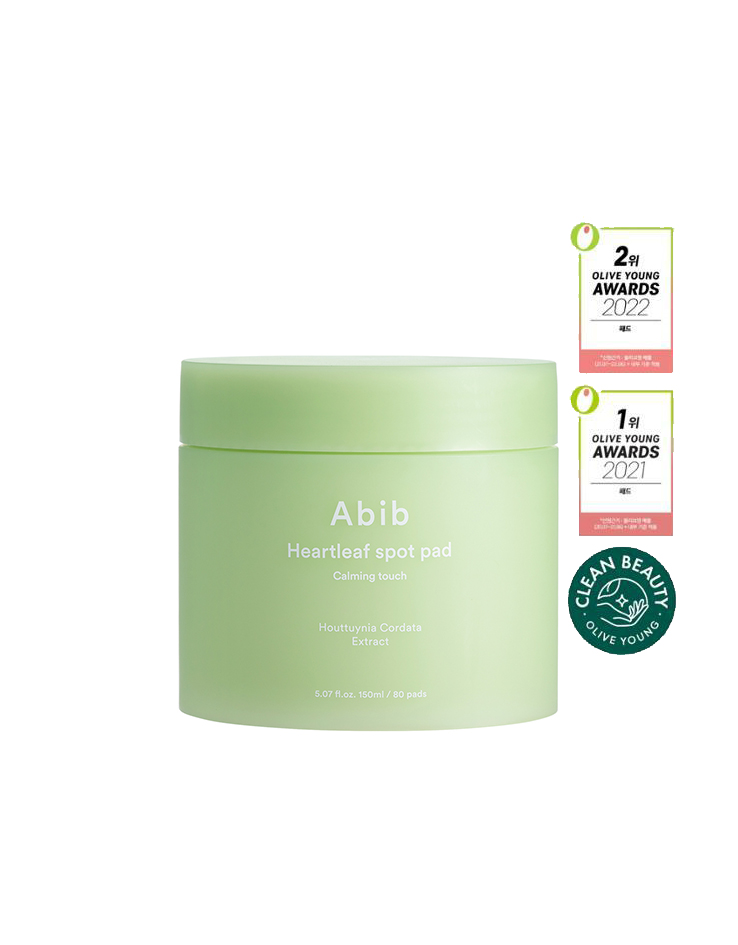 韓國 Abib Heartleaf Spot Pad Calming Touch 魚腥草舒緩爽膚棉片 - 80片
