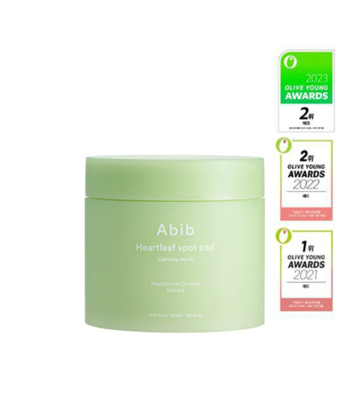 韓國 Abib Heartleaf Spot Pad Calming Touch 弱酸性魚腥草舒緩爽膚棉片 - 80片