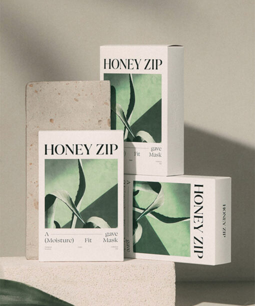 韓國 Honey Zip Agave Moisture Fit Mask 龍舌蘭仙人掌滋養保濕面膜 10片裝