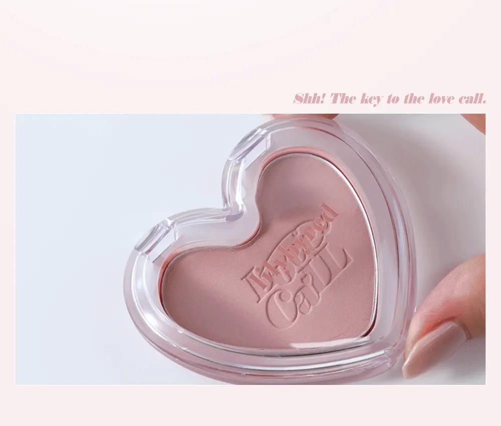最新色入!韓國 Lilybyred Love Beam Blur Cheek ♥ 單色心形胭脂 #Love Call 系列- 5色選擇