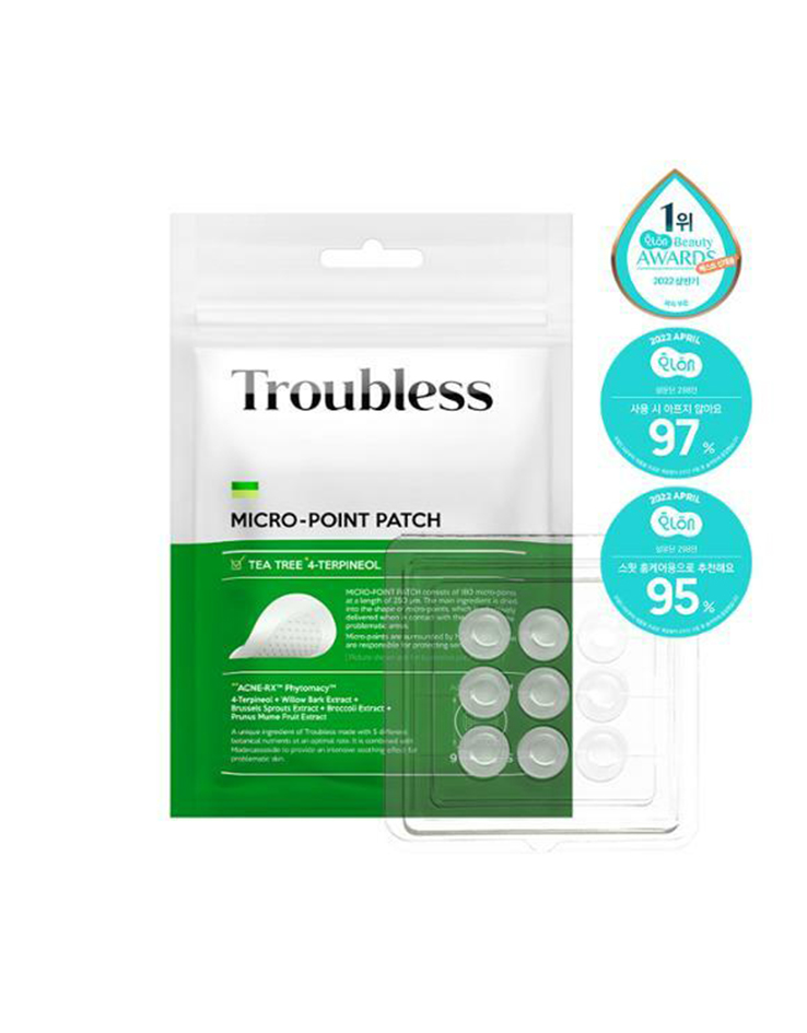 韓國 Troubless Micro-Point Patch 微針暗瘡貼 - 9片裝