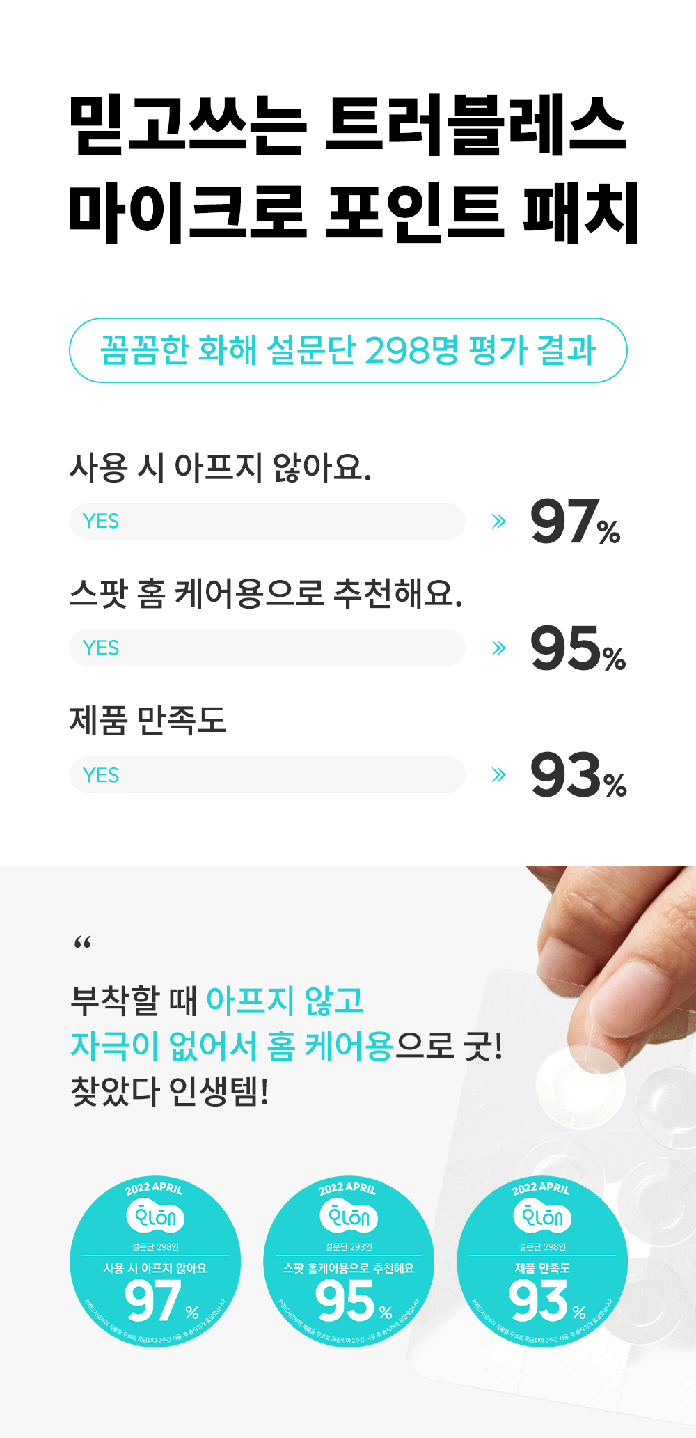 韓國 Troubless Micro-Point Patch 微針暗瘡貼 - 9片裝
