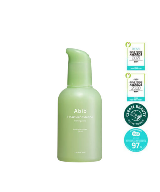 韓國 Abib Heartleaf Essence Calming Pump 魚腥草保濕舒敏精華液