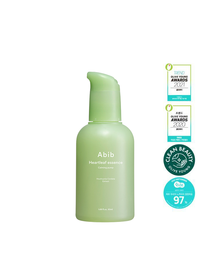 韓國 Abib Heartleaf Essence Calming Pump 魚腥草保濕舒敏精華液