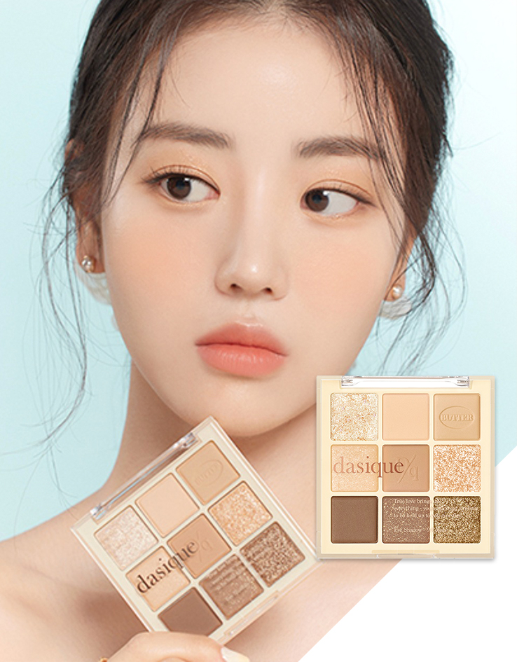 韓國 🧈 dasique Shadow Palette #Butter Cream Collection #17 Butter Cream 9色暖大地奶油盤