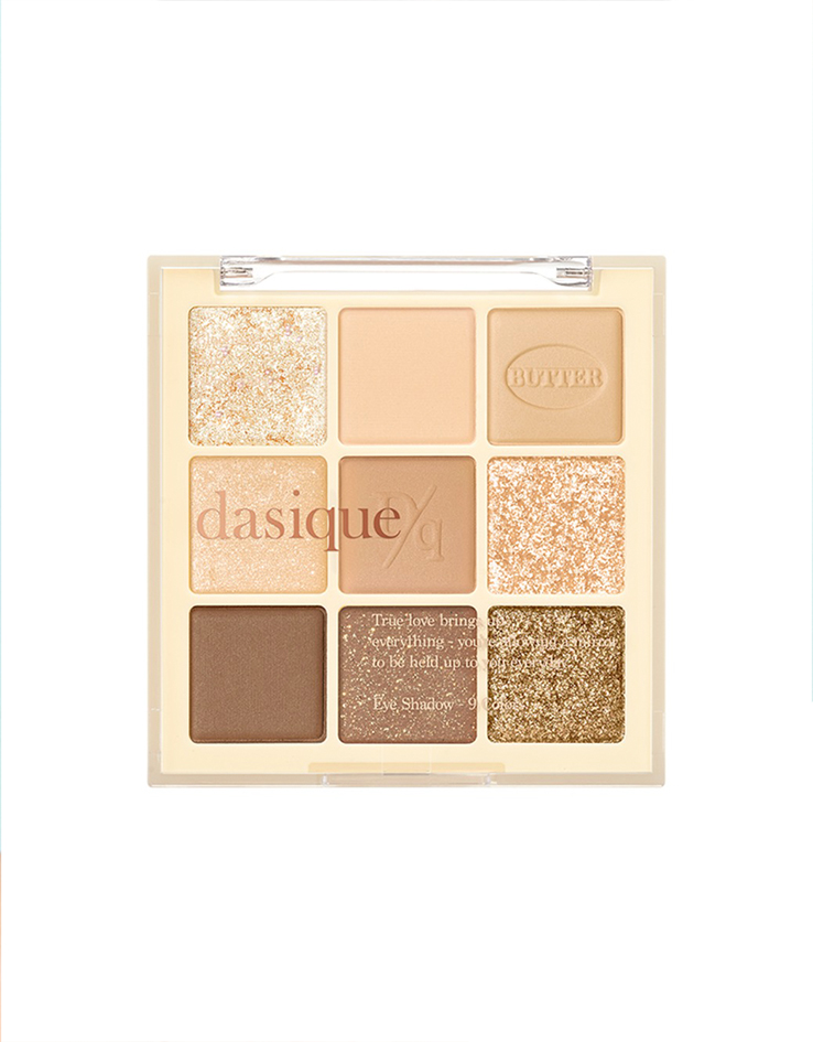 韓國 🧈 dasique Shadow Palette #Butter Cream Collection #17 Butter Cream 9色暖大地奶油盤