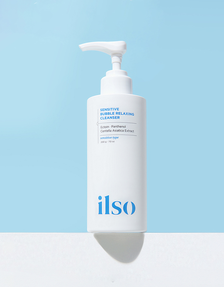 韓國 ilso Sensitive Bubble Relaxing Cleanser 積雪草 X Ceramide 抗敏清黑頭泡泡潔面 - 200g