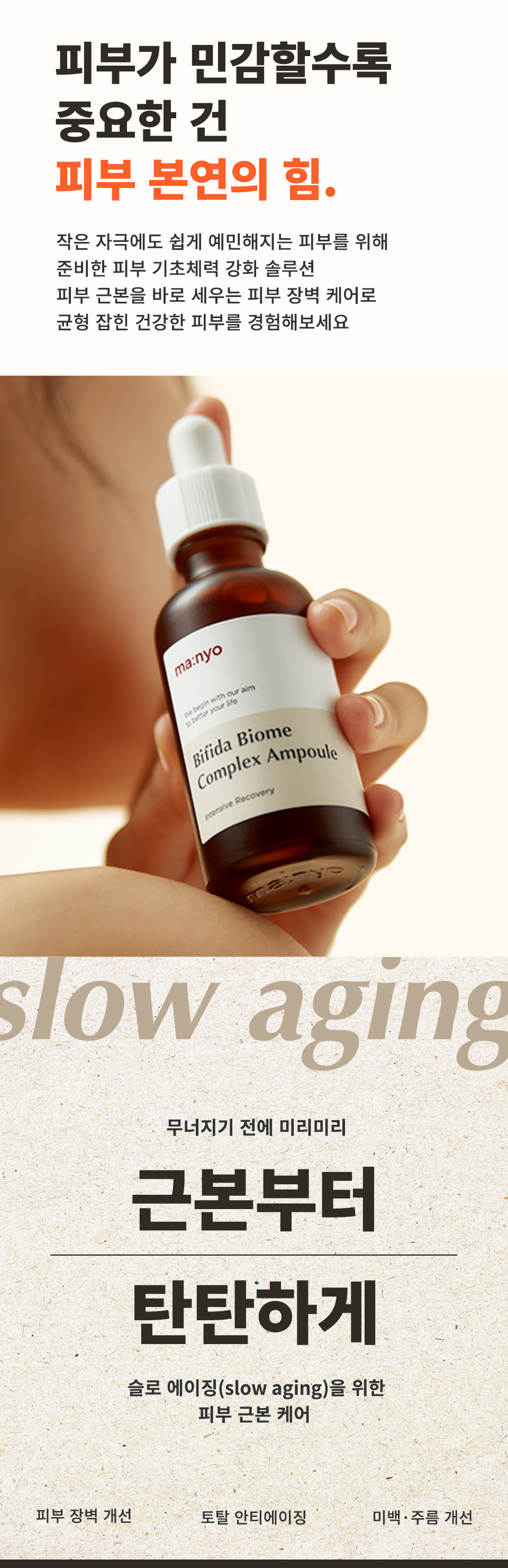 韓國皇牌得奬 manyo Bifida Biome Complex Ampoule 逆齡再生修護安瓶精華(第2代) - 50ml