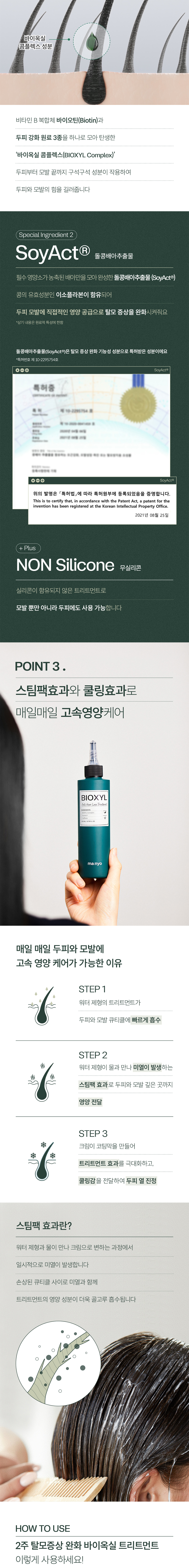 韓國 manyo Bioxyl Anti-Hair Loss Treatment 頭皮髮根防脫髮護髮素 - 200ml