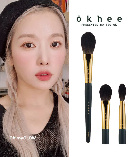 韓國少女時代御用化妝師Seo Ok 徐玉老師 同款 okhee Cheek Brush 胭脂掃 #BOL01