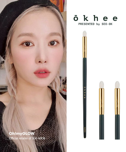 韓國少女時代御用化妝師Seo Ok 徐玉老師同款 okhee Pencil Brush 專業子彈筆形眼影掃 #NUN04