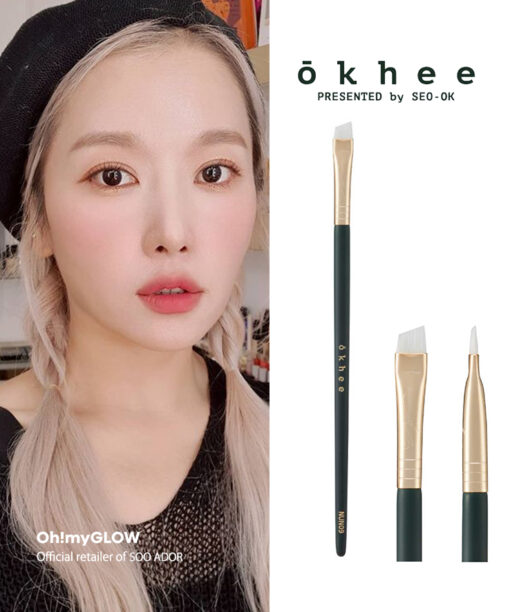 韓國少女時代御用化妝師Seo Ok 徐玉老師同款 okhee Eye Brow Brush 專業眉掃 #NUN09