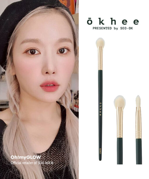 韓國少女時代御用化妝師Seo Ok 徐玉老師同款 okhee Nose Shading Fan Brush 專業扇形鼻影修容掃 #SUN03