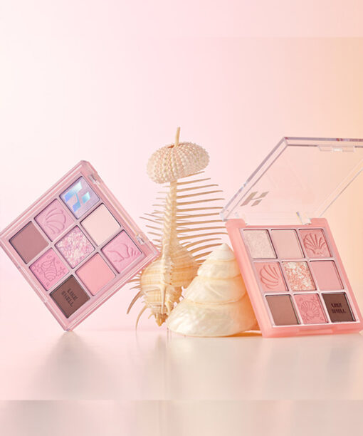 韓國 Holika Holika #Like Shell My Fave Mood Eye Palette 珍珠貝殼系列🐚9色眼影盤 - 2色調選擇