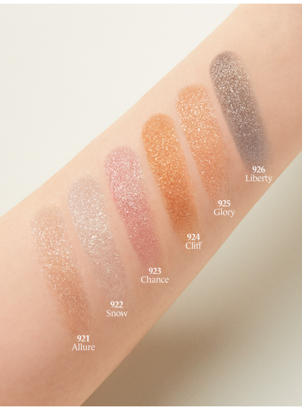 韓國 Laka Mono Eyeshadow 單色眼影 - Glitter 921-926