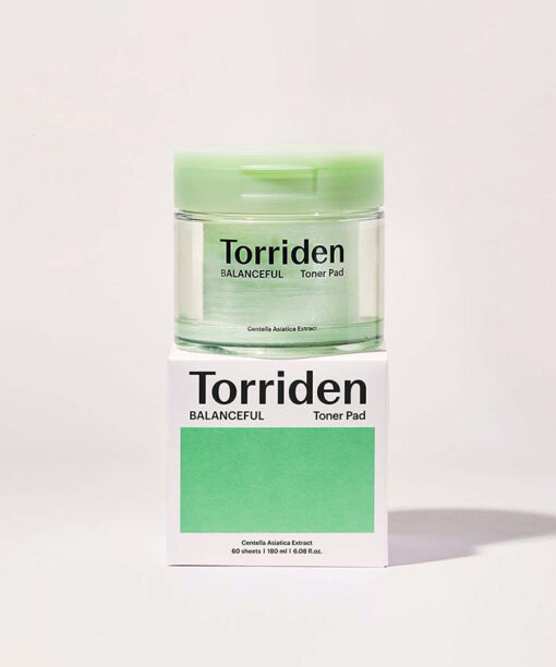 韓國 Torriden 💚 Balanceful Cica Toner Pad 積雪草爽膚棉片 - 60片