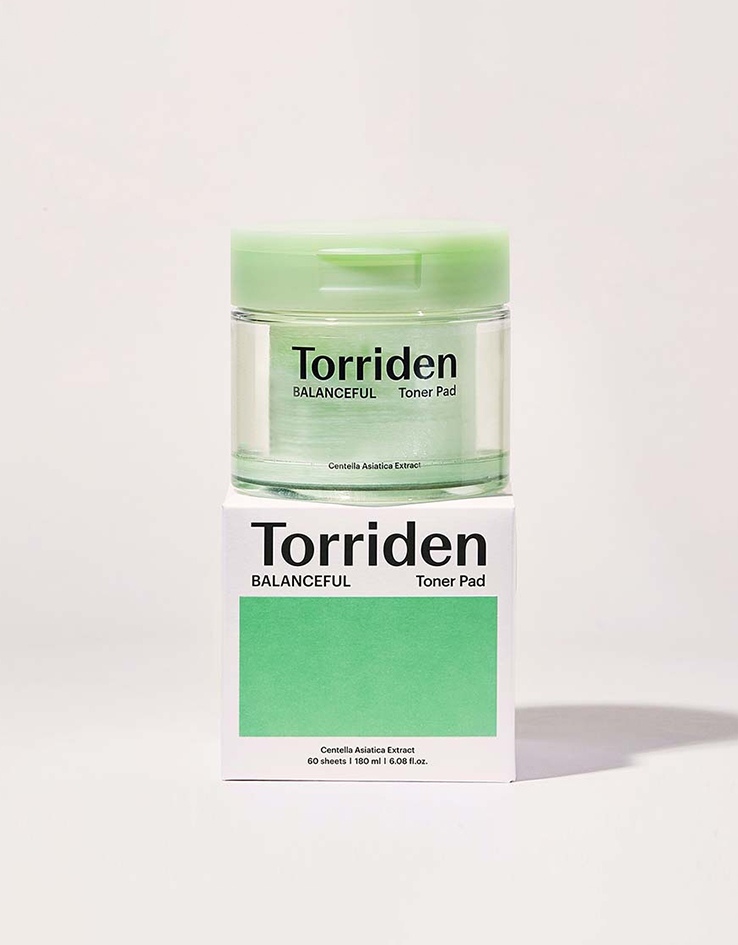 韓國 Torriden 💚 Balanceful Cica Toner Pad 積雪草爽膚棉片 - 60片