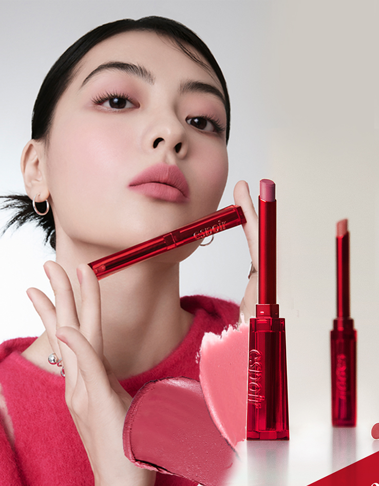 韓國 Espoir The Sleek Lipstick Cream Matte 絲滑奶油霧面唇膏 - 4色選擇