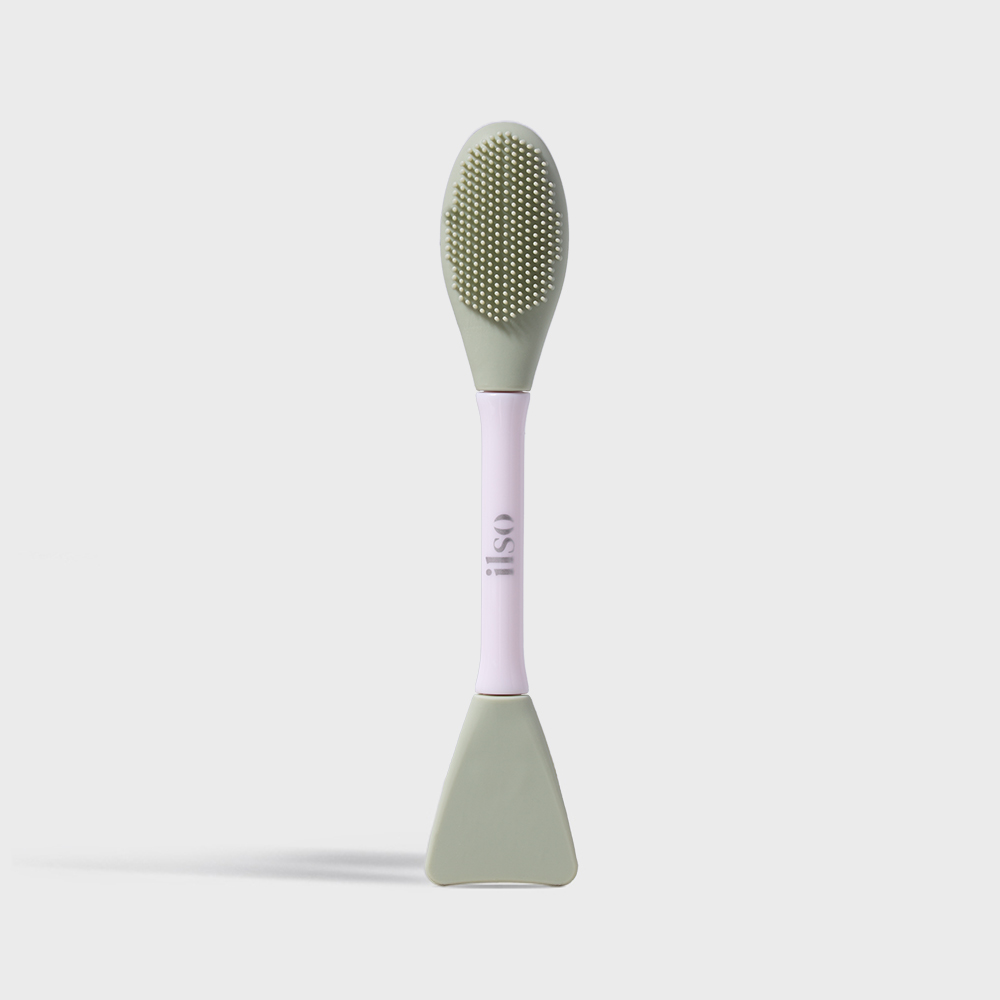 韓國 ilso Dual Clean 3 In 1 Brush 雙頭3合1清潔.按摩.矽膠面膜刷子 韓國 ilso Dual Clean 3 In 1 Brush 雙頭3合1清潔.按摩.矽膠面膜刷子