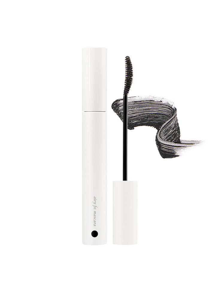 韓國 oenir Airy Fit Mascara 自然空氣感超輕盈纖長睫毛膏 - 01 sheer black