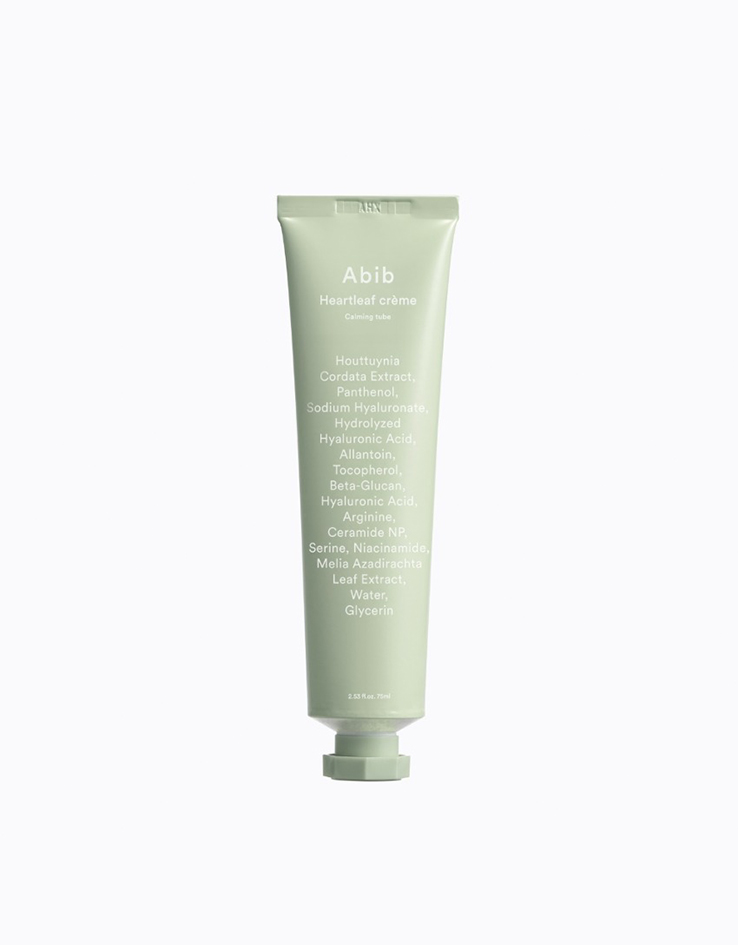 痘痘敏感肌～韓國 ABIB Heartleaf Crème Calming Tube 魚腥草舒敏保濕面霜 - 75ml