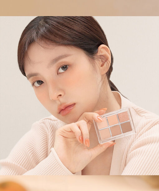 BBIA Ready To Wear Eye Palette #Apricot Edition 系列 6色眼影盤 – #05 Apricot Blush 裸杏色調