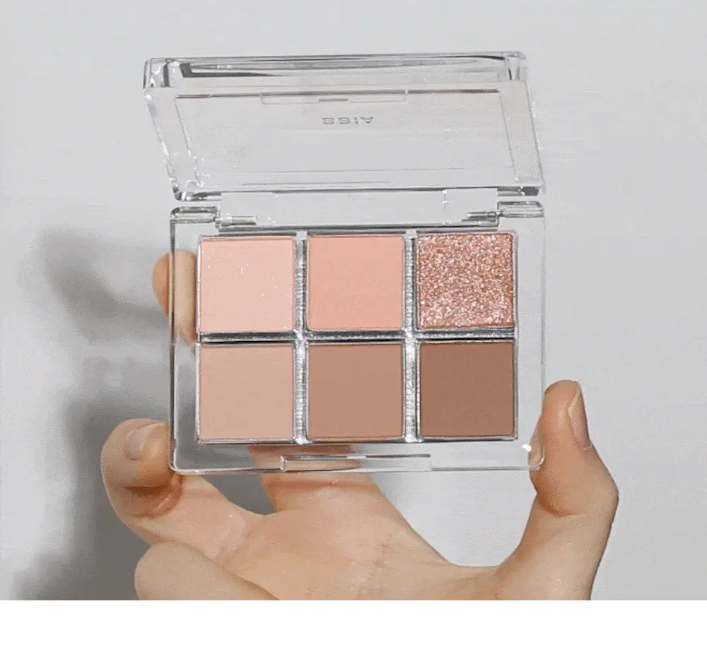 韓國 BBIA Ready To Wear Eye Palette #Apricot Edition 系列 6色眼影盤 – #05 Apricot Blush 裸杏色調