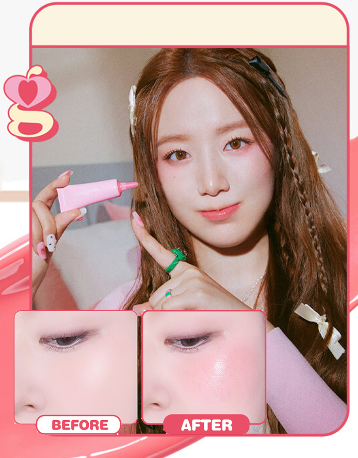 韓國 Colorgram X ShuHua 💗 Juicy Drop Cheek 果汁水潤胭脂液 - 4色選擇