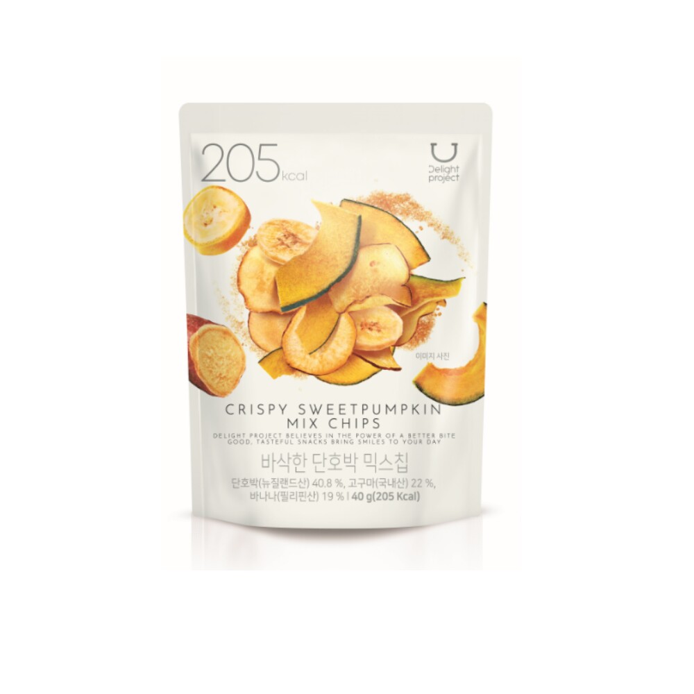 〖韓國 Olive Young 熱賣低卡零食〗Delight Project Crispy Chip Mix 低熱量綜合脆片 - 2款味道( Sweet Pumpkin Mix 南瓜) 〖韓國 Olive Young 熱賣低卡零食〗Delight Project Crispy Chip Mix 低熱量綜合脆片 - 2款味道( Sweet Pumpkin Mix 南瓜)