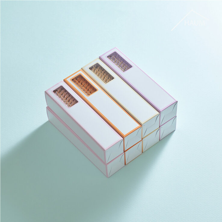 韓國 HAUM Bangs Roll Brush 34mm空氣瀏海造型豬鬃圓梳 - 4色選擇