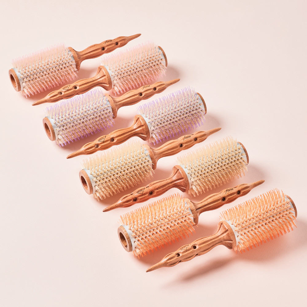 韓國 HAUM Biggest Roll Brush 43mm捲髮豬鬃圓梳 韓國 HAUM Biggest Roll Brush 43mm捲髮豬鬃圓梳