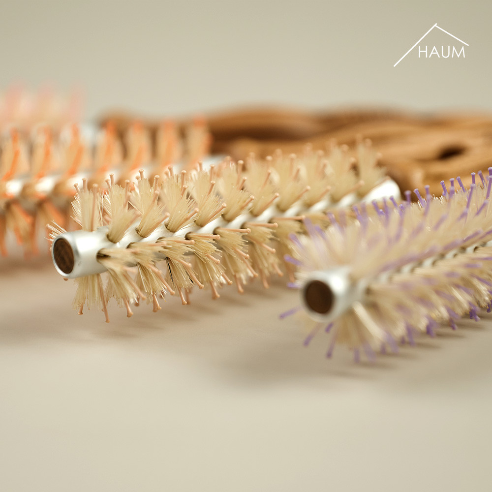 韓國 HAUM Root Roll Brush 27mm 蓬鬆髮根造型豬鬃圓梳 - 4色選擇 韓國 HAUM Root Roll Brush 27mm 蓬鬆髮根造型豬鬃圓梳 - 4色選擇