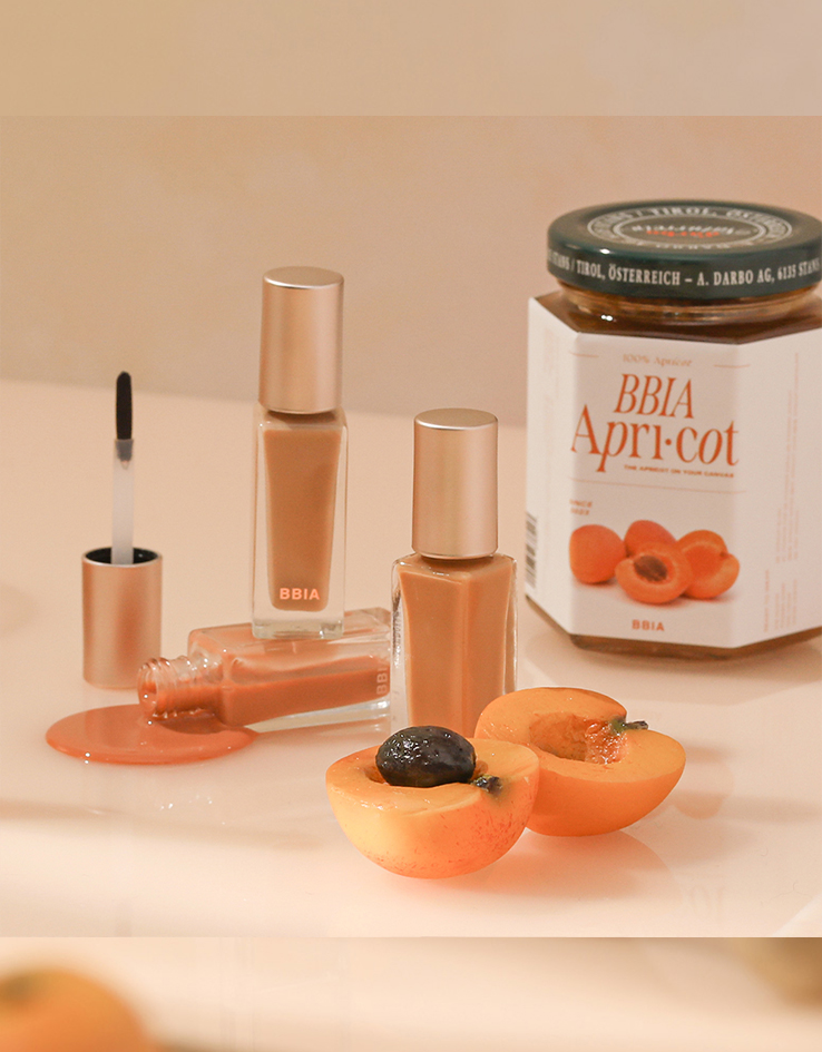 韓國 BBIA Ready To Wear Nail Color #Apricot Edition 🍊杏子系列 輕裸果凍指甲油 - 3色選擇