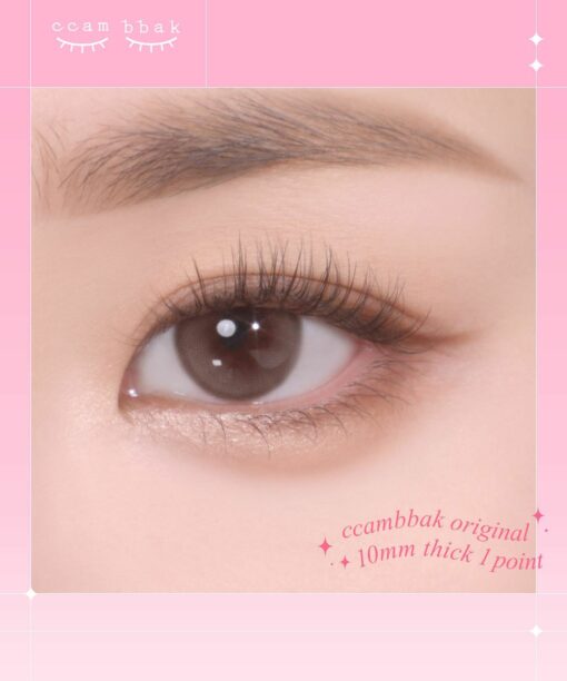 韓國清潭洞化妝師愛用！CCAM BBAK Original Eyelash 分束式假眼睫毛 (8mm - 12mm) - 多款選擇