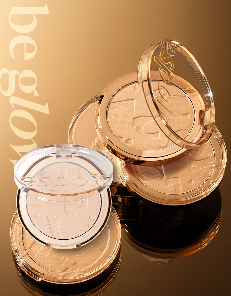 韓國 Espoir Protailor Be Glow Sheer Powder 全新透光定妝蜜粉餅