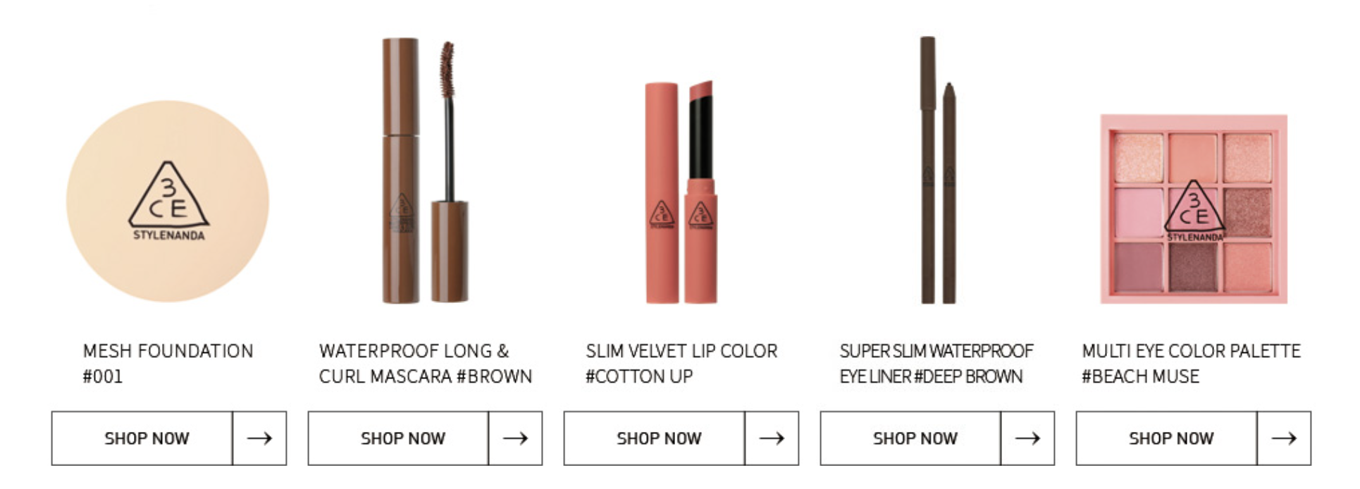 韓國 3CE Mood Recipe Face Blush 柔霧單色胭脂 #Soft Salmon