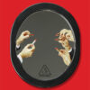韓國 [3CE X TOILETPAPER] 3CE Oval Hand Mirror 限量聯名便儶鏡