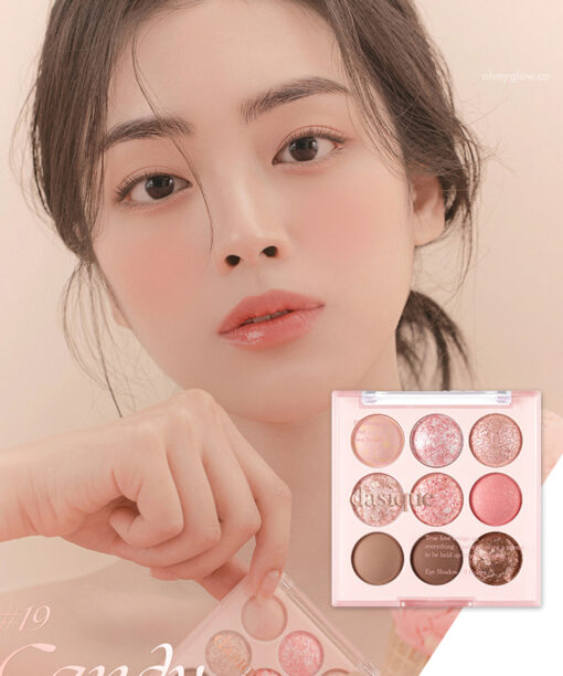 韓國〖新品〗🍨雪糕系列🍦dasique Shadow Palette #𝓲𝓬𝓮 𝓬𝓻𝓮𝓪𝓶 9色眼影盤 (#19-#21) - 19 Candy Berry