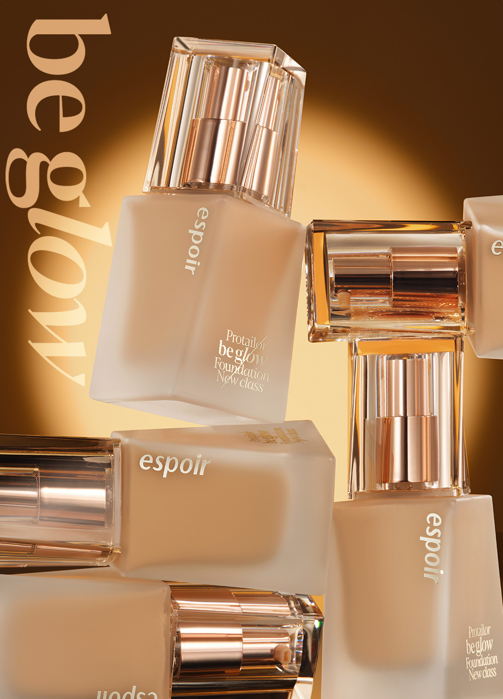 韓國 Espoir Protailor Be Glow Foundation New Class SPF27 PA++ 水潤保濕光彩粉底液 - 5色選擇