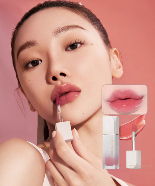 最新色入！韓國 Heart Percent Dote on Mood Pure Glow Tint 點綴心情亮彩水光純素唇釉 - 15色選擇