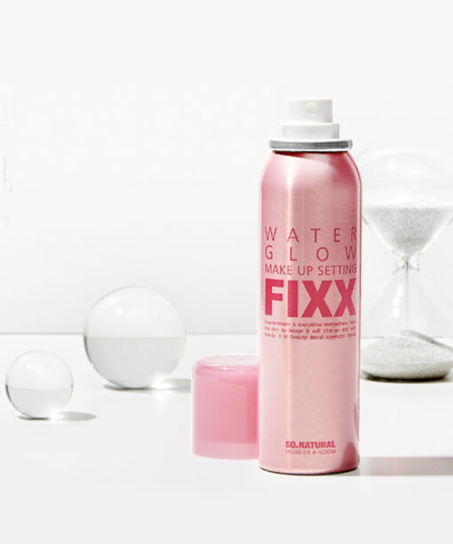 韓國 So Natural Water Glow Make Up Setting FIXX Spray 全天候超完美定妝噴霧 - 補水水光款