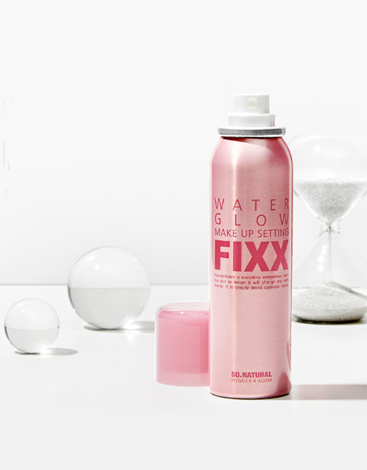 韓國 So Natural Water Glow Make Up Setting FIXX Spray 全天候超完美定妝噴霧 - 補水水光款