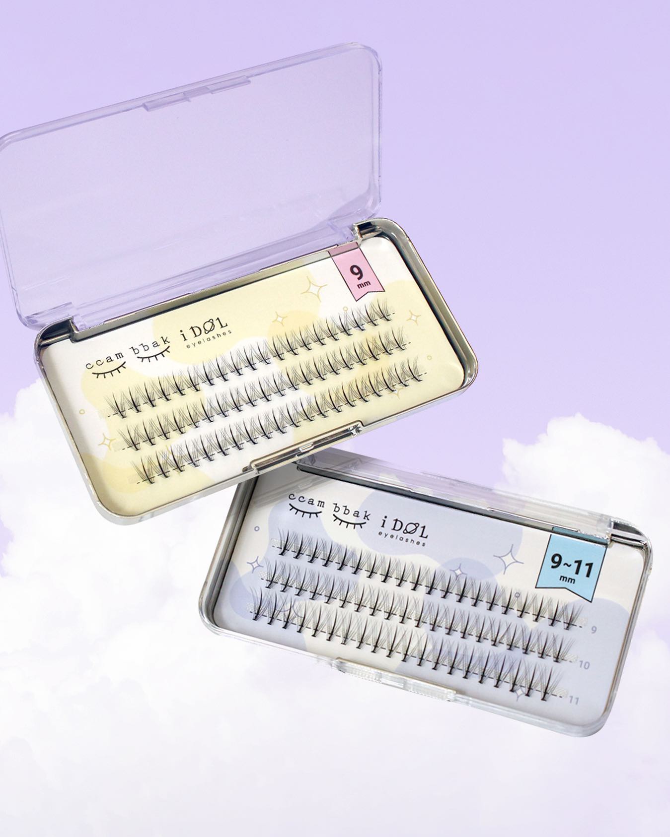 新款女團電眼睫毛~韓國清潭洞化妝師愛用!CCAM BBAK I-DOL Lash W Type 女團妝分束式W型假眼睫毛 (9+10+11mm Mix) 新款女團電眼睫毛~韓國清潭洞化妝師愛用!CCAM BBAK I-DOL Lash W Type 女團妝分束式W型假眼睫毛 (9+10+11mm Mix)