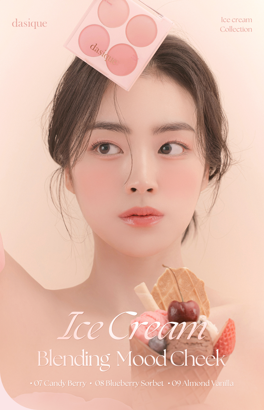 ้ๅ ๐จ้ช็ณ็ณปๅ๐ฆdasique Blending Mood Cheek #๐ฒ๐ฌ๐ฎ ๐ฌ๐ป๐ฎ๐ช๐ถ 4่ฒ่ญ่็ค (#07-#09) - 3่ฒ้ธๆ