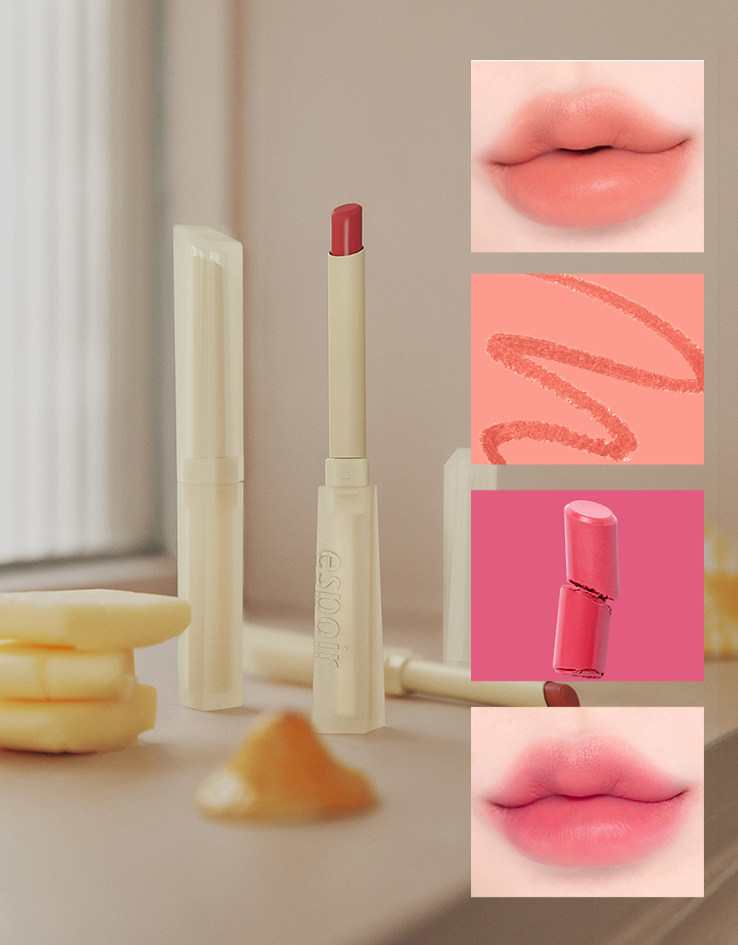 韓國 espoir X Grove 聯名限量版 Espoir The Sleek Lipstick Cream Matte 絲滑奶油霧面唇膏 – 2色選擇